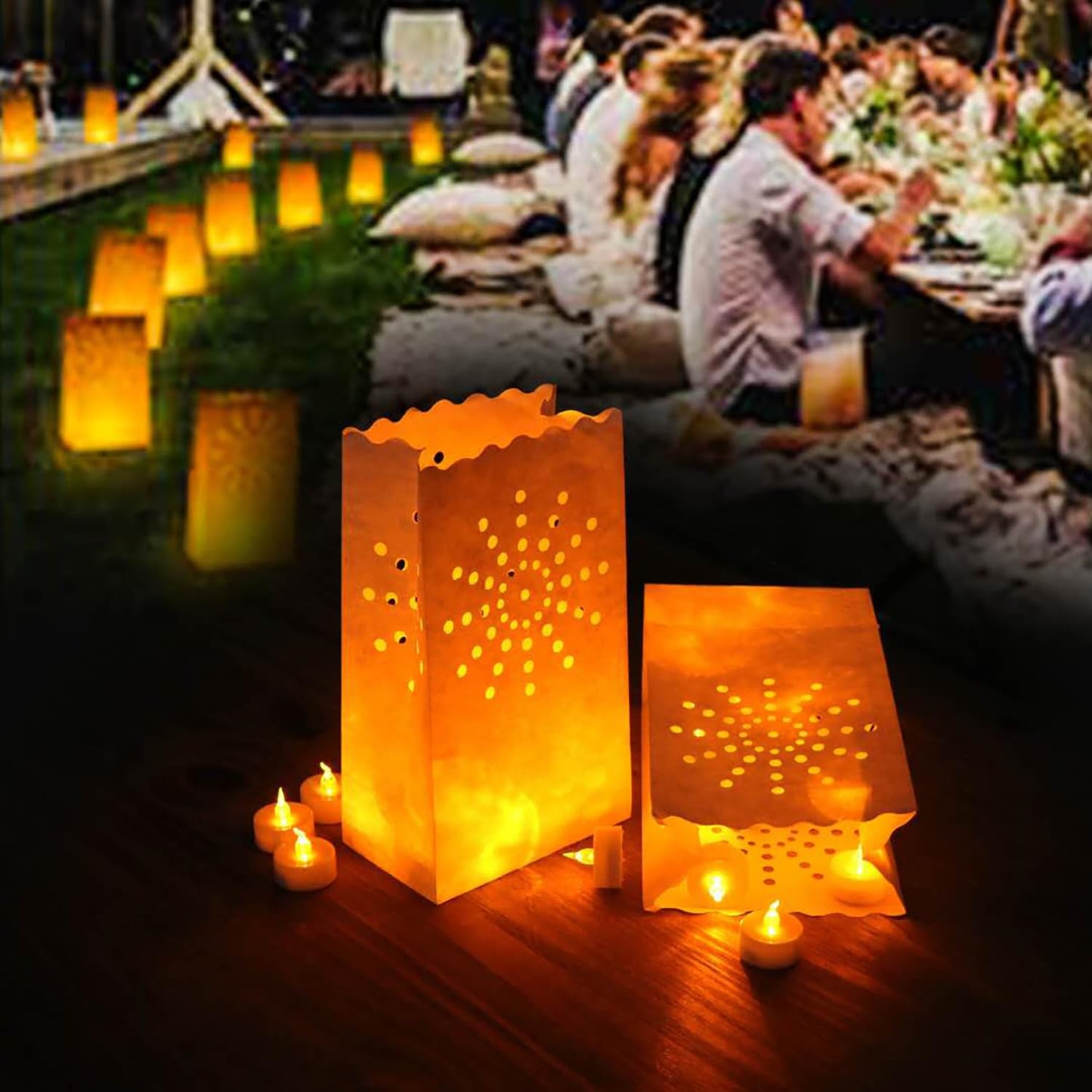 LED Tea Lights with Remote Control: Battery Operated Realistic and Bright Flickering Long Lasting 400+Hours Flameless Candles for Home Decor Holiday Wedding Party Valentine's Day(24Pcs WarmYellow)