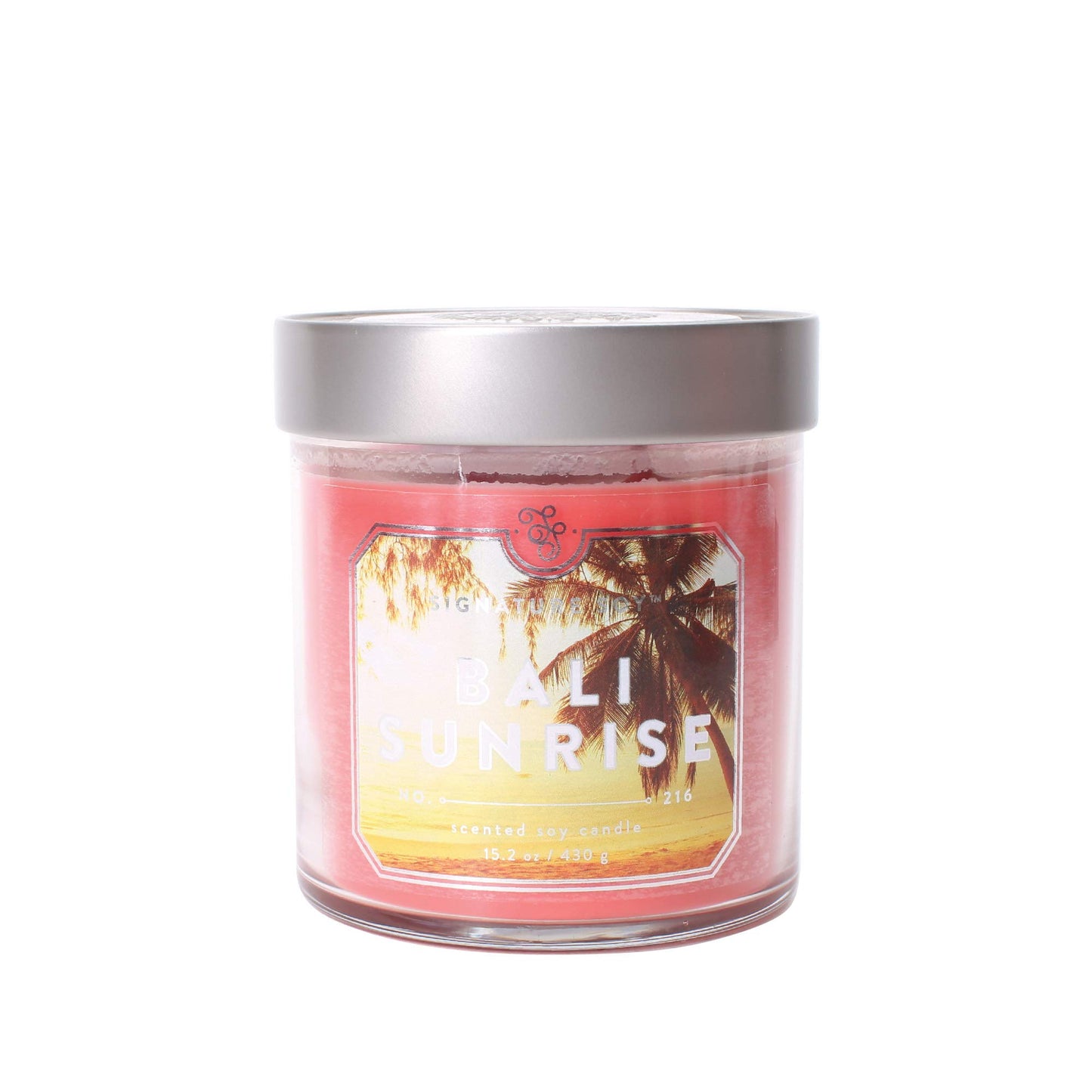 Signature Soy Lidded Bali Sunrise Scented Candle