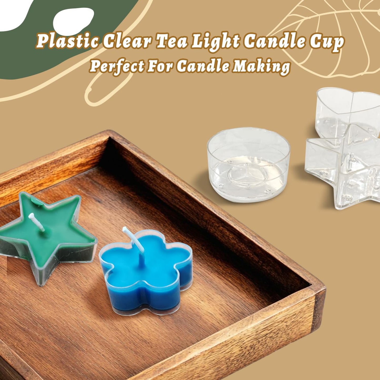 Handnatur Digital Candle Making Kit for Adults with Wax Melting Pot, 6 Candle Jars & Tealight Cups, DIY Wax Melts Kit for Beginners & Pros
