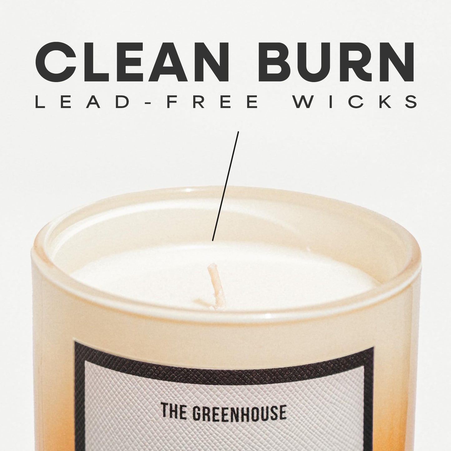 HIDDEN LABEL Ginger White Musk Scented Candle, 12oz Natural Soy Wax Cotton Wick, 75 Hour Long Lasting Burn, Aromatherapy for Home Stress Relief, Meditation, Yoga, Non-Toxic Relaxation Gift for Women