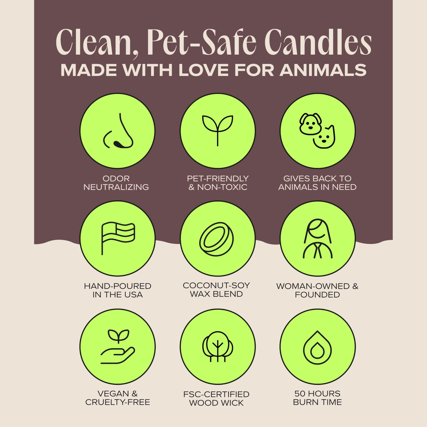 Companion Candles Celebrate the Season Pet-Friendly Scented Candle – Cookie Butter, Brown Sugar & Vanilla Fragrance - Coconut Soy Wax Candle with Wooden Wick, 50-Hour Burn Time, Made in USA, 11.8 oz