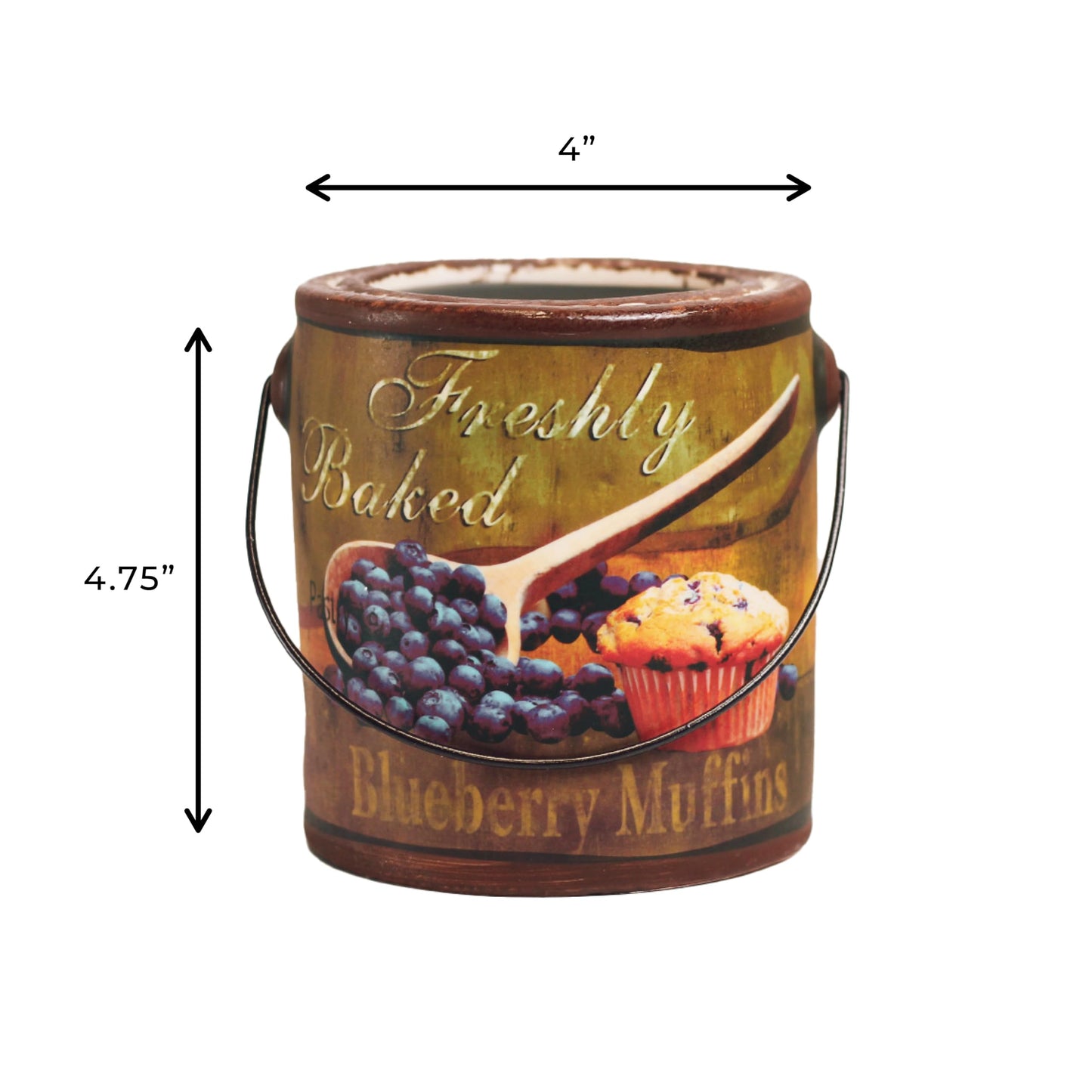 A CHEERFUL GIVER 95hr 20oz Scented Candle - Blueberry Muffins - Multi-Wick Glass Candle - Gifts For Men and Women