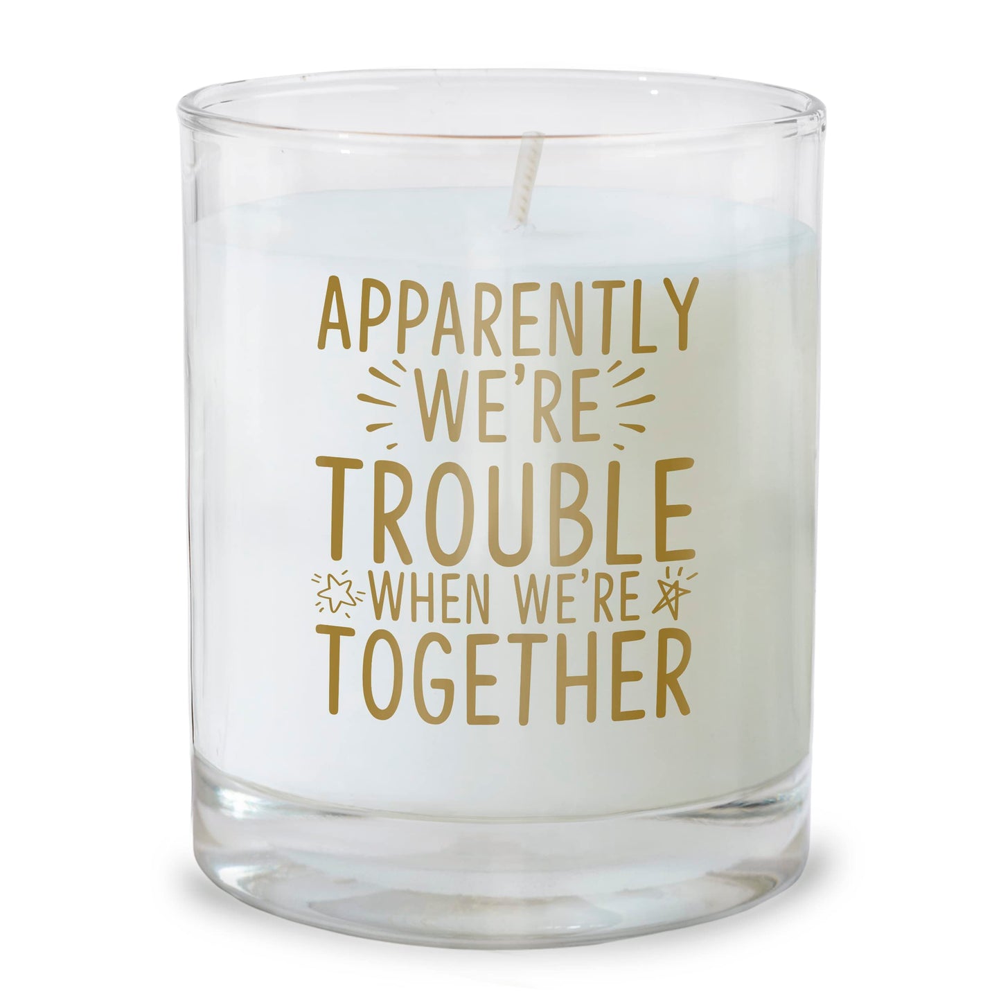 BAD BANANAS Friend Gifts for Women - We're Trouble When We're Together - Scented Candles for Best Friends, Besties, Sisters