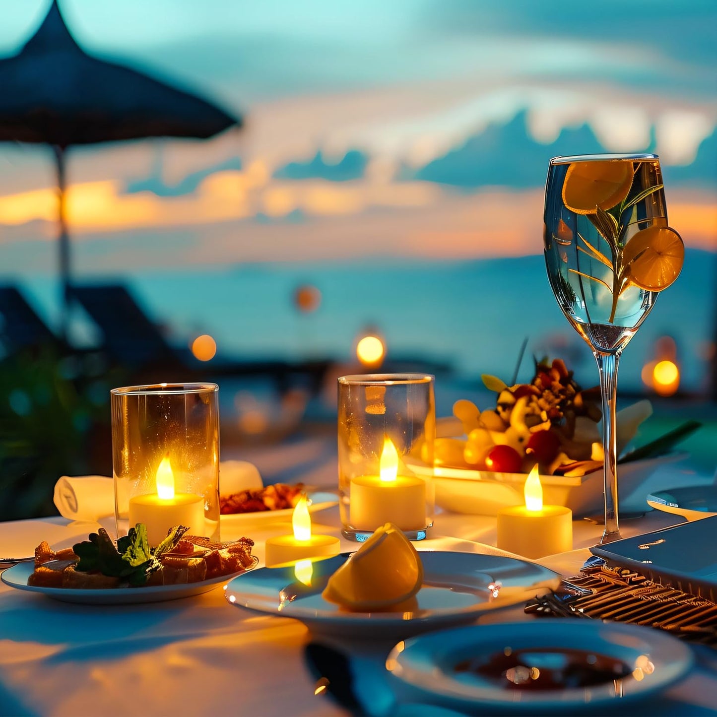 Esup Rechargeable Tea Lights Rechargeable Candles Flameless Flickering Candles Tealights 12pcs/Set with Black Charging Base, Decoration Parties, Weddings, Bar, Family, Dinner Outdoor Picnic ﻿