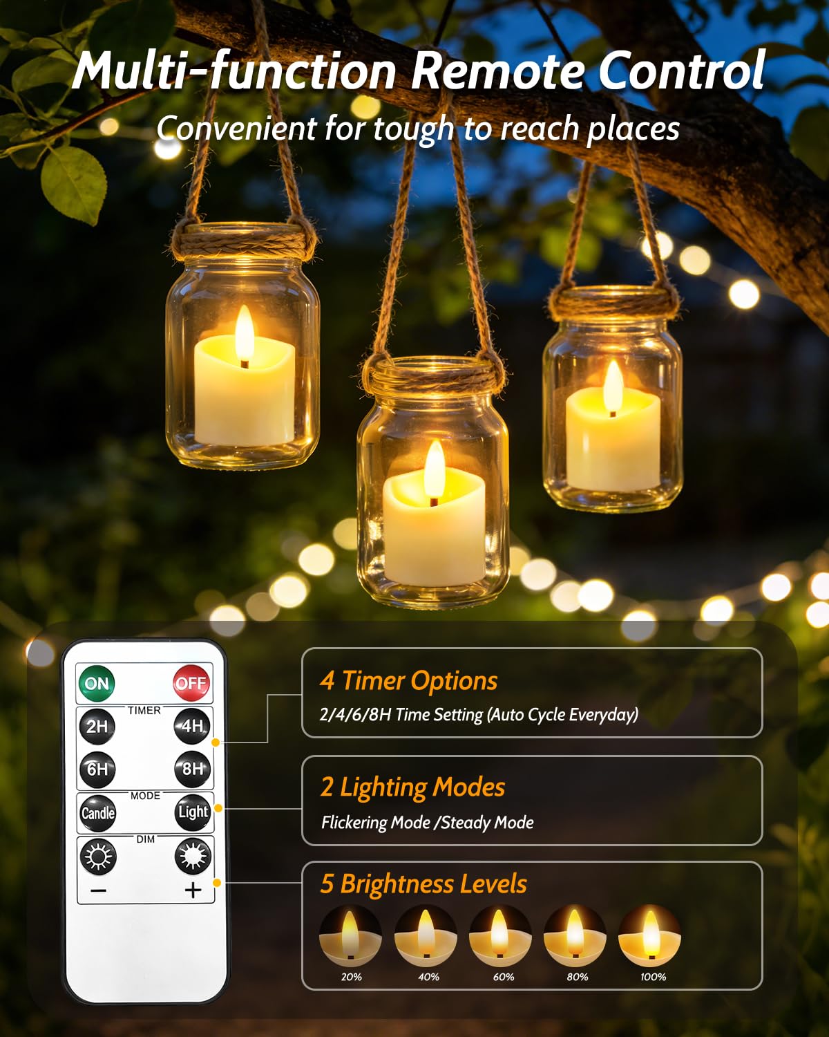 NVJGROP Rechargeable Flameless Candles with Remote Timer, 1.5"x2" LED Votive Fake Candles, Flickering Tea Lights Candles Battery Operated for Wedding Party Windows Table Home Decor (6 Pack)