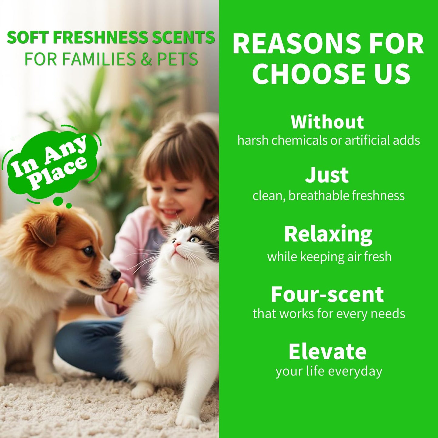 4 Pack Odor Eliminating Candles Set - Eliminates 95% of Pet, Smoke, Food & Other Smells - Hand Poured Non-Toxic Soy Candle, Air Freshing Scent of Lavender/Orange/Mint/Cotton - Gifts Set for Women