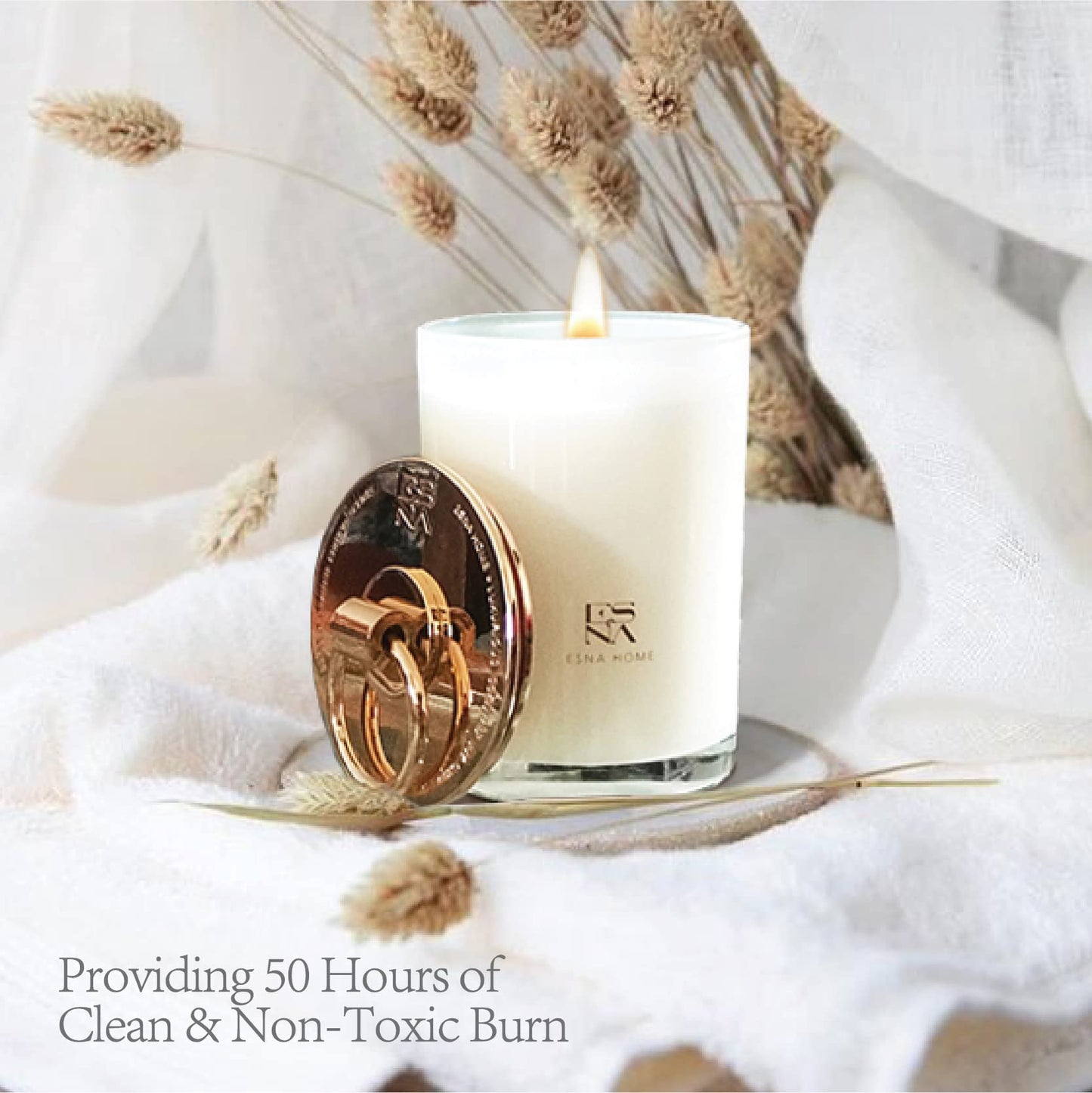 Luxury Scented Candle Aromatherapy Candles for Home Scented 100% Natural Soy Candles Hand Poured Vegan Wax Holiday Candles Gift for Christmas Home Decor Gifts for Women 8.8oz Long Lasting Slow Burn
