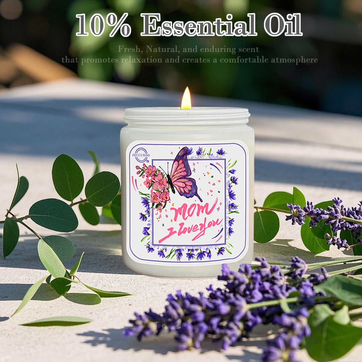 Mothers Day Gifts for Mom from Daughter Son, Scented Candles for Home, Aromatherapy Candle for Relaxing, Soy Candles, 50 Hour Long Burning, Birthday Gifts for Women
