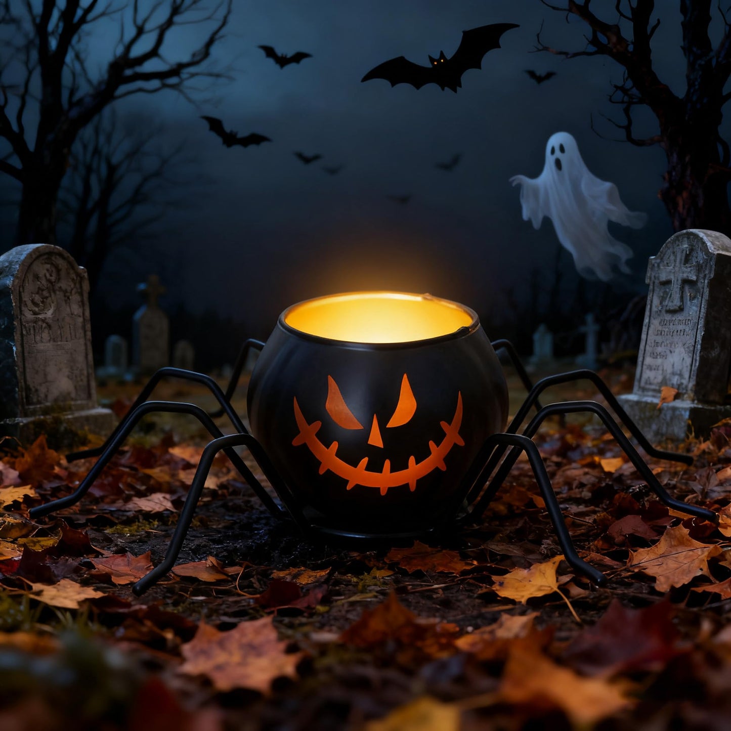 Candle Holders Bulk for Holiday Decor Indoor Outdoor Decorations for Halloween Party Table Kitchen Fireplace Bookshelf Desk Table Seasonal Display