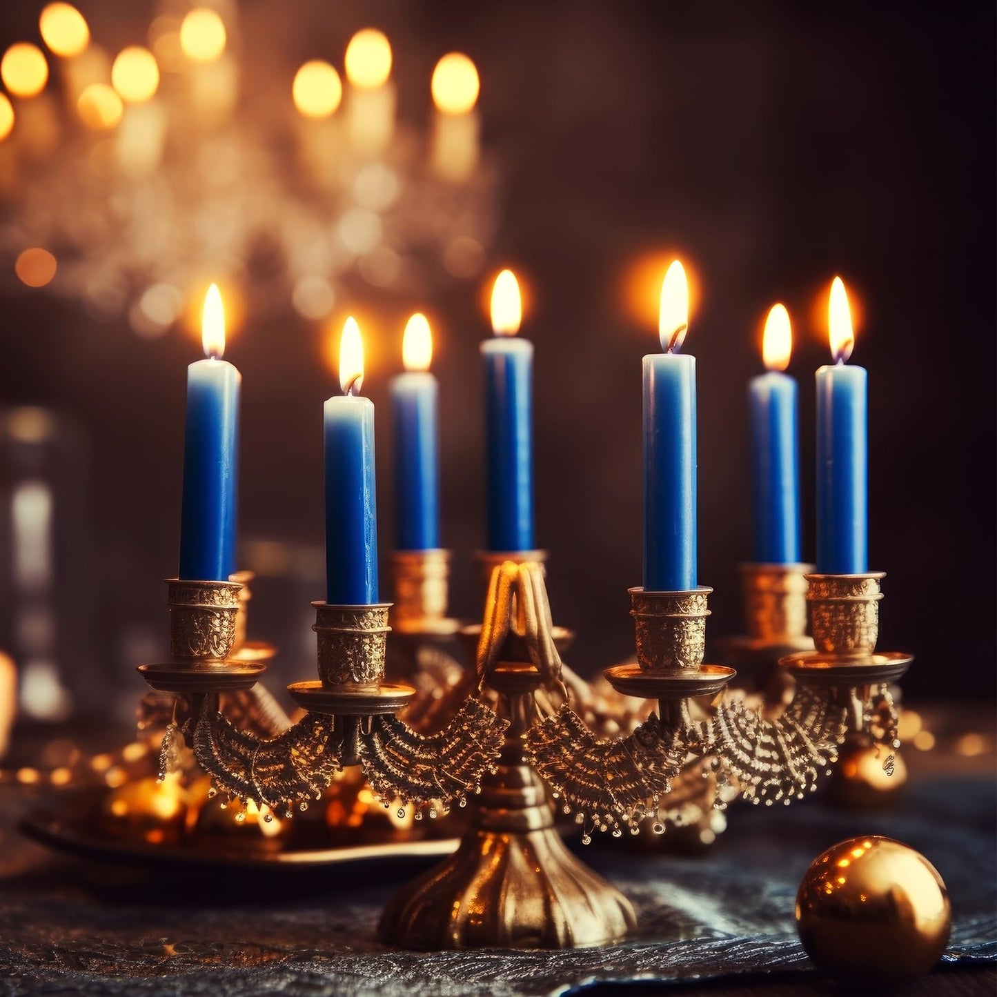 10 Inch Navy-Blue Taper Candles for Religious and Spiritual Settings, 10 Pack Unscented Candlesticks for Holiday, Seasonal Celebration and Home Decoration