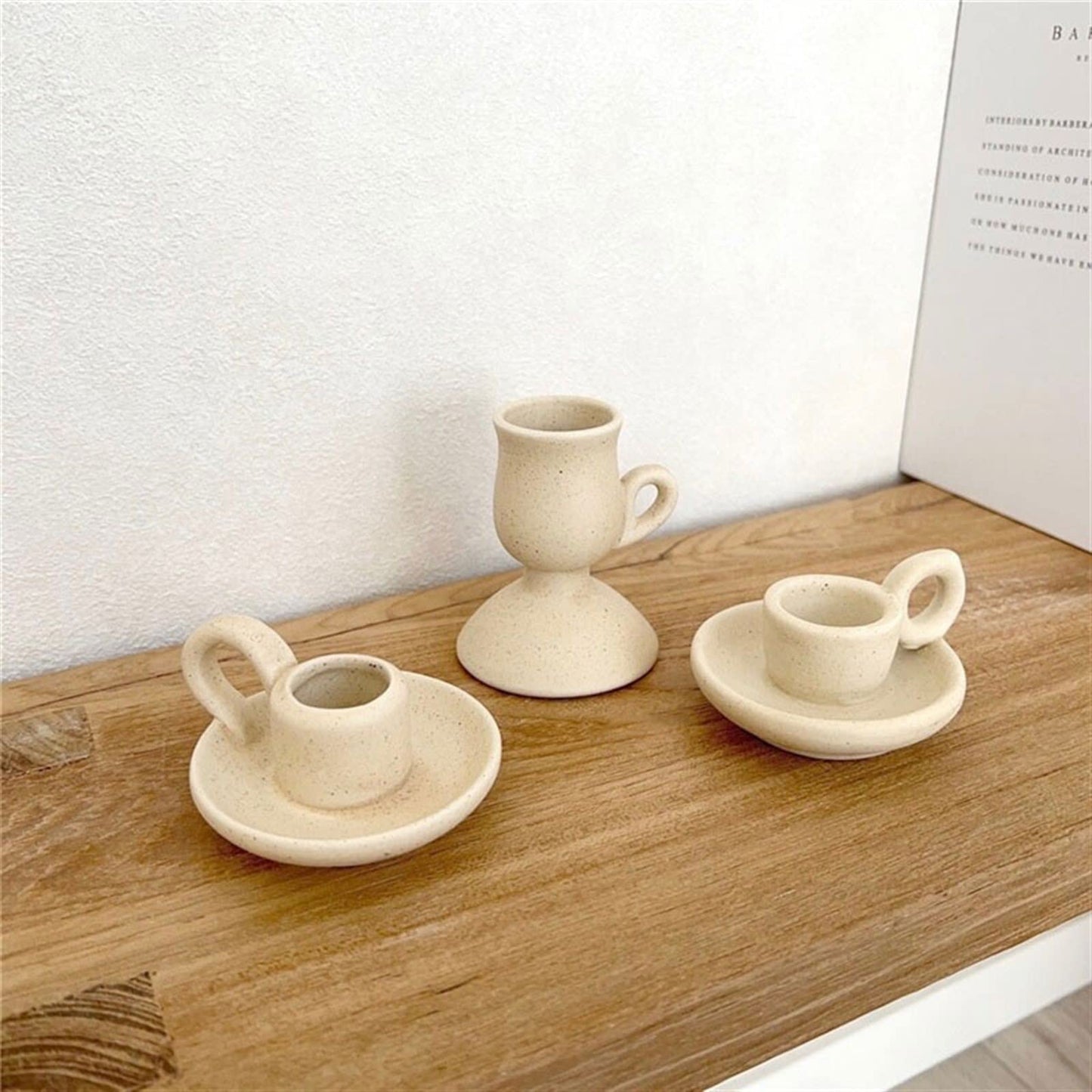 Candlestick Holders Home Decoration Aromatherapy Candle Holder Ceramic Candle Holder Desktop Decoration Ornaments Candle Holders