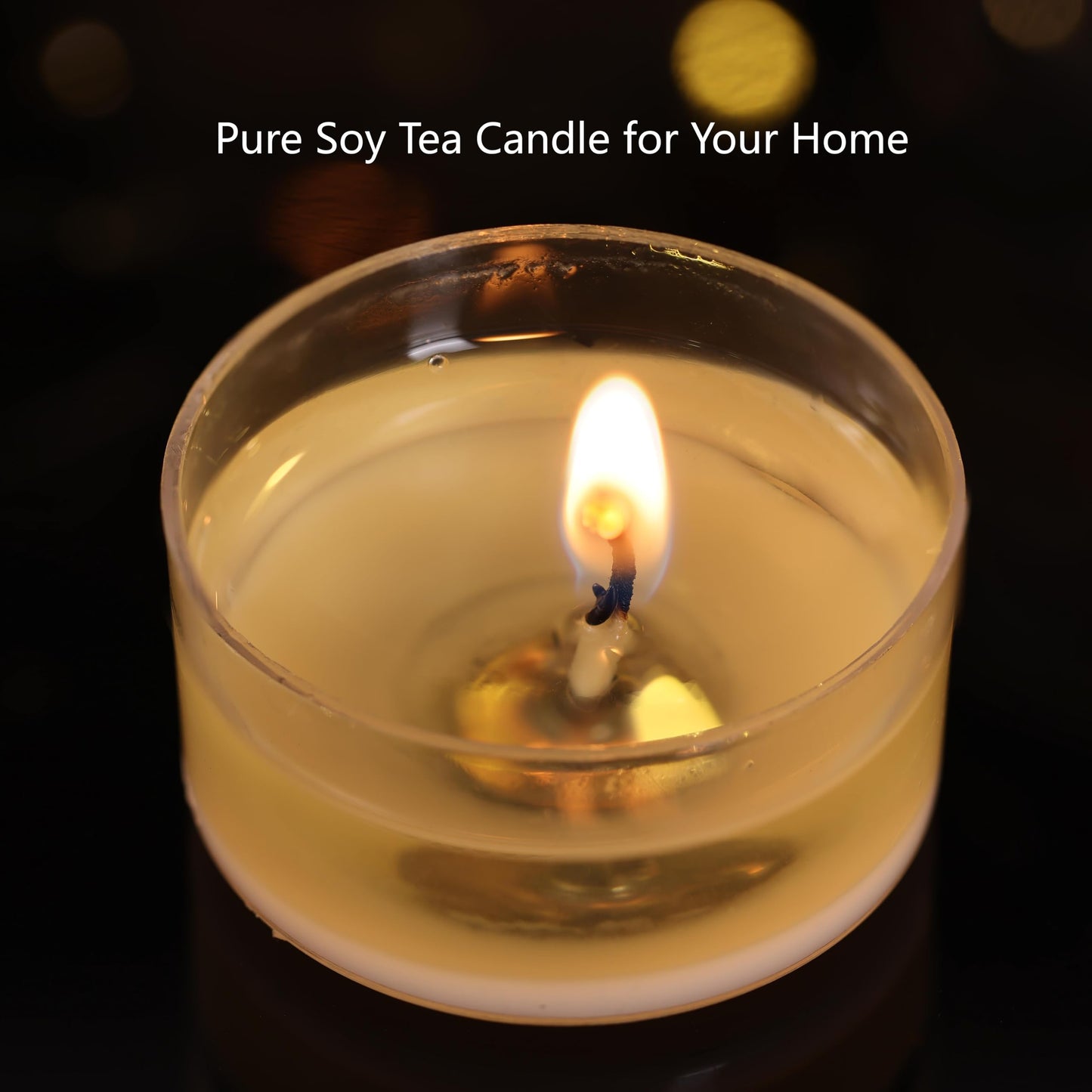 DEVI Soy Tea Lights Candles 200 Pack, 6 Hour White Tea Candles Bulk, Soy Wax Tea Lights Bulk-6 Hours Long Burning, Unscented Small Votives Bulk for Wedding Favors, Party Events, Shabbat,Home Decor
