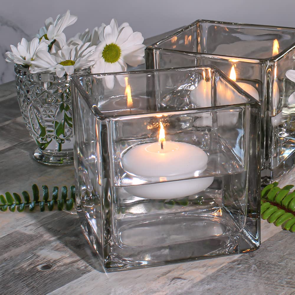 3" White Richland Floating Candles Set of 36