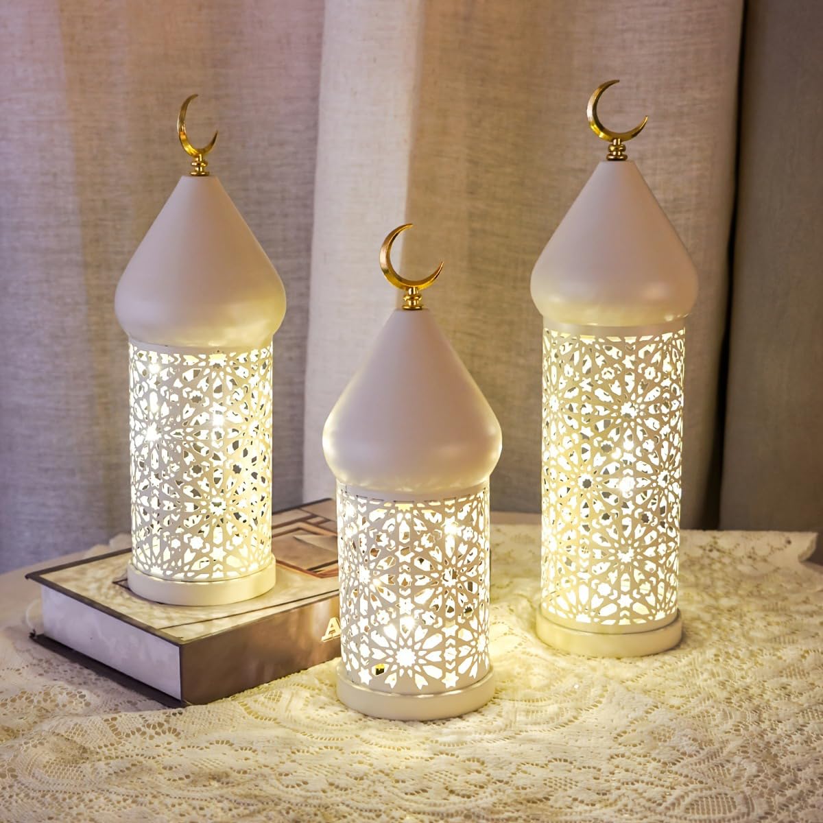 Metal Tea Light Holder for Table Mantel Home Decor Tea Candlesticks