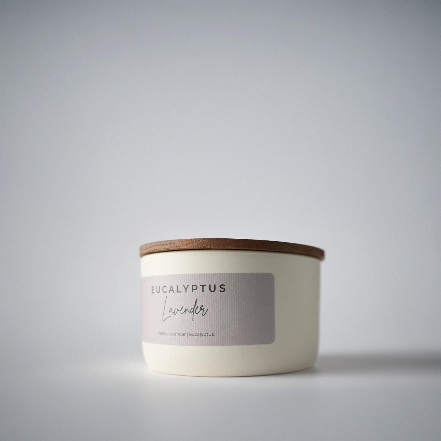 Milkhouse Candle Company Eucalyptus Lavender Soy Candle - Herbs | Lavender | Eucalyptus Scented - 10 oz Signature Statement Candle with Lid, 20+ Hour Burn Time, Made in the USA