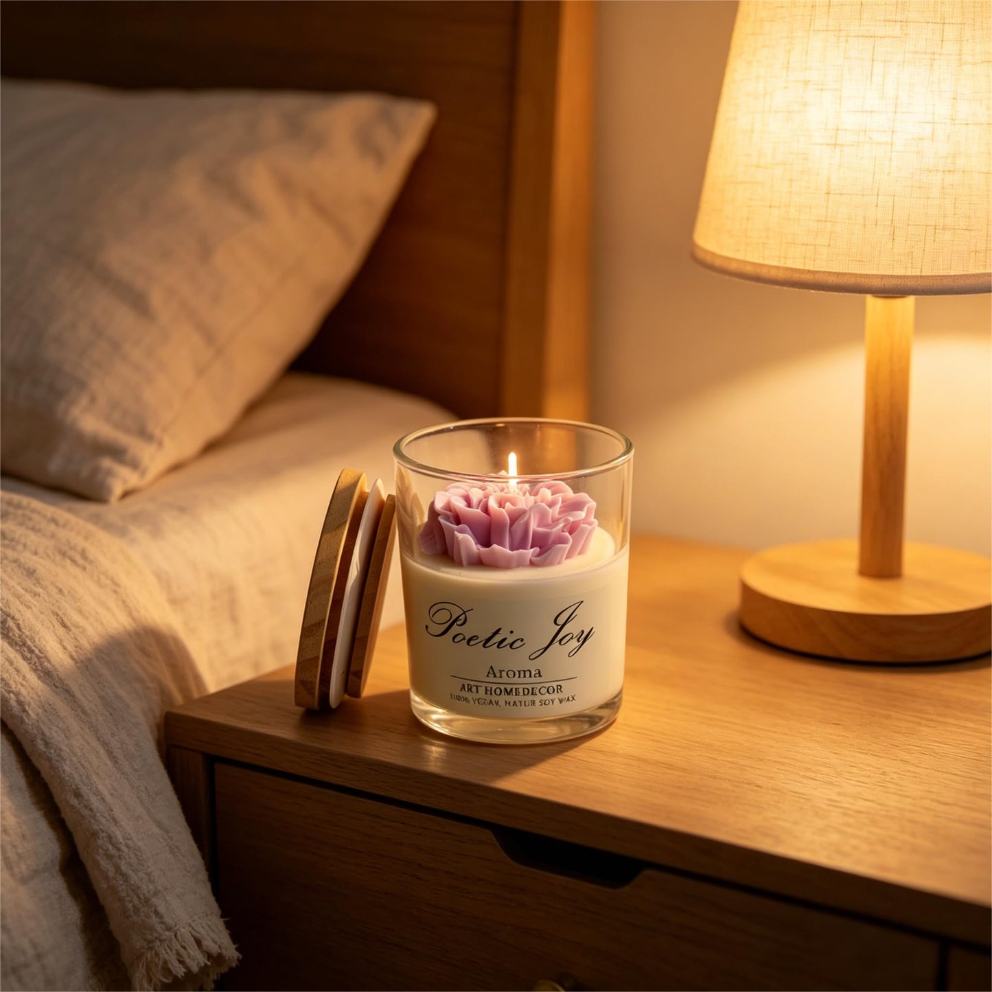Scented Candles,Carnation Aromatherapy,Natural Soy Candles,Candle for Home Scented,Spiritual Gifts for Women and Men,for Home Scented, Birthday Gifts Mothers Day