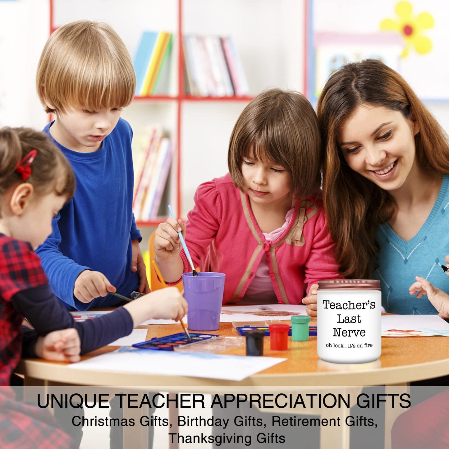 Homsolver Teacher Appreciation Gifts, Best Teacher Christmas Gift Birthday Gift for Women, Unique Retirement Ideas from Students