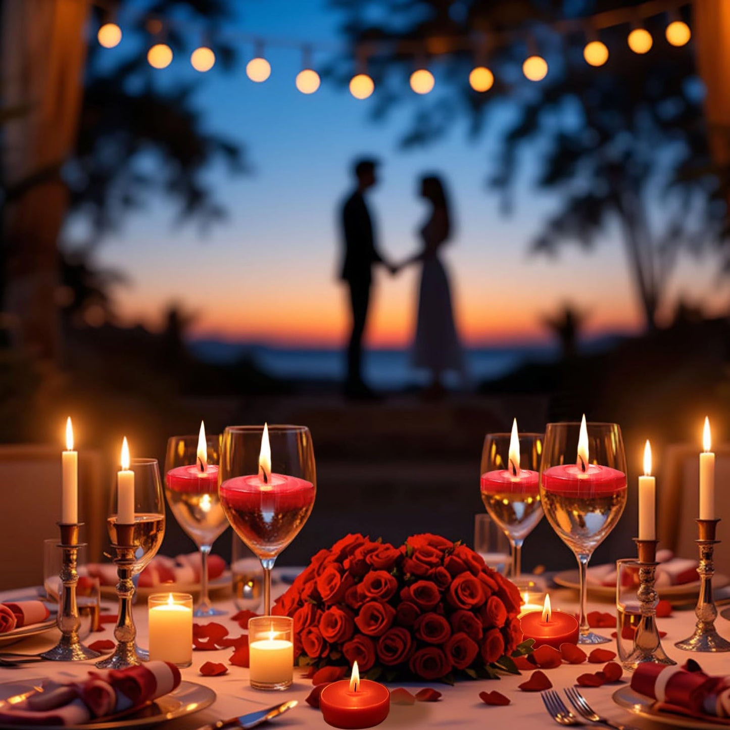 3 inch Floating Candles 36 Packs Red Floating Candle for Centerpieces 8-9 Hours Floating Candles 3” Water Candles for Cylinder Vases, Pool, Wedding, Mother's Day, Party