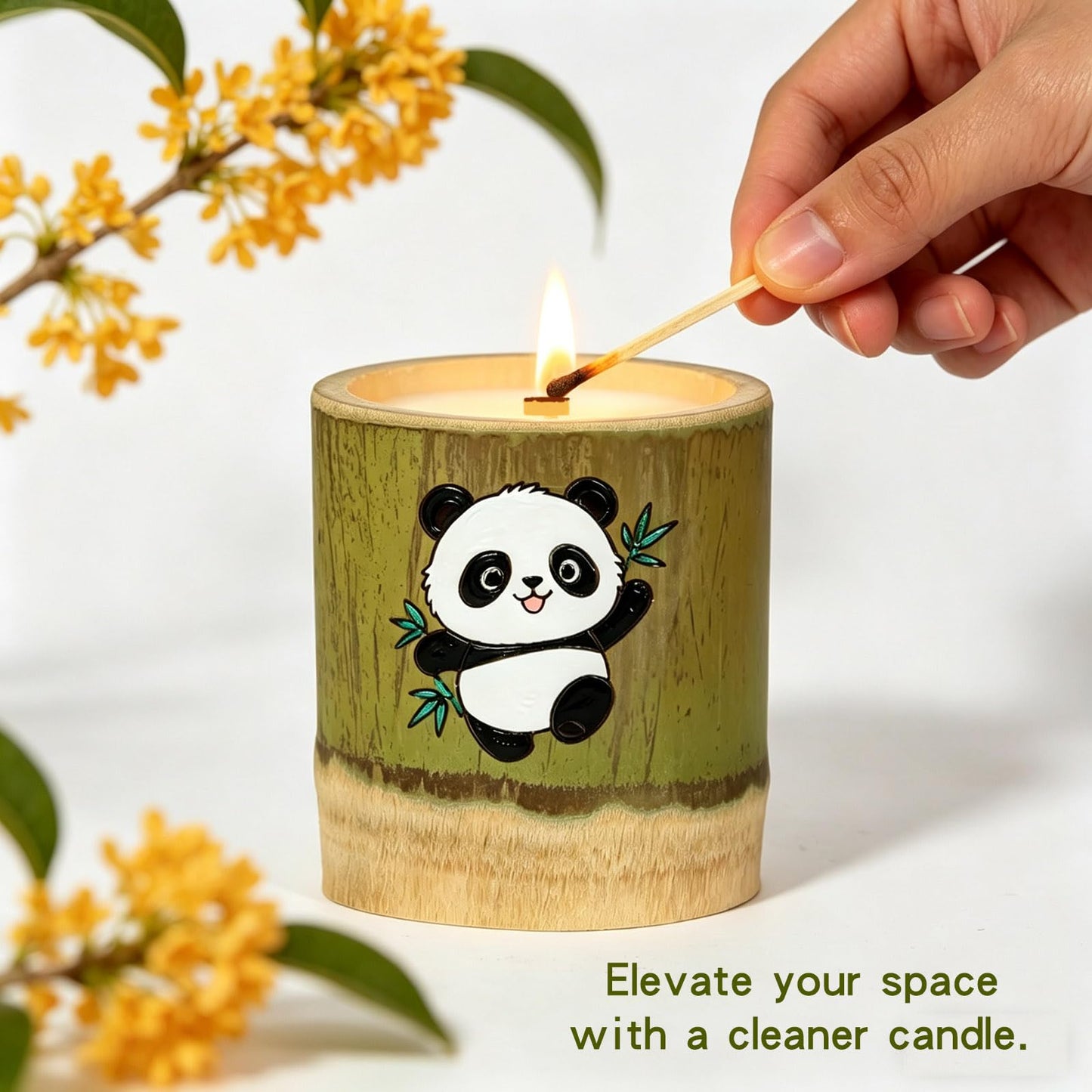 Premium Scented Soy Wax Candles Set - Long-Lasting Aromatherapy with Flower Fragrance for Home Bedroom Bathroom Decor & Gifts