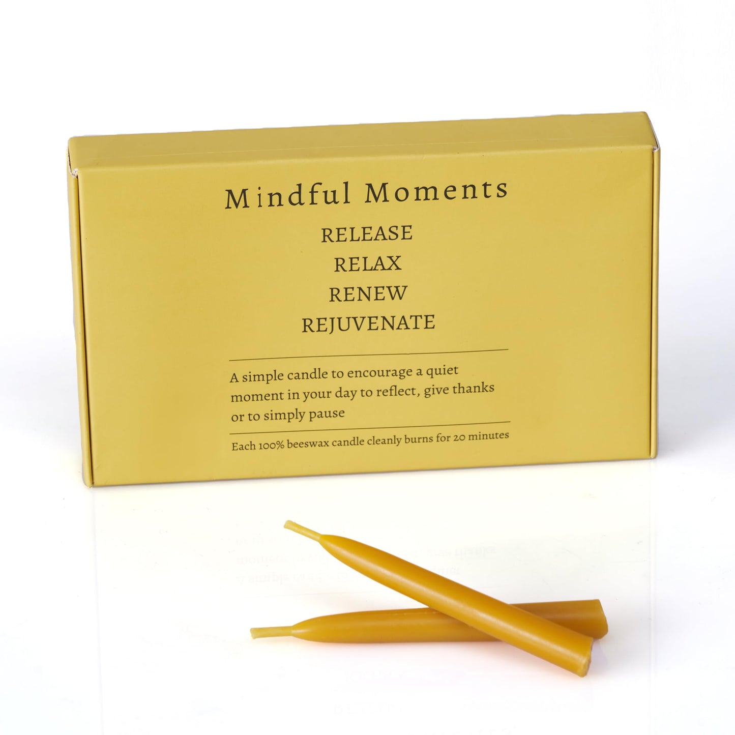 30 Mindful Meditation Candles - Refill Set for 1 Month Supply, Thirty Days of Mediation Prayer Reflection - Candle Holder Not Included
