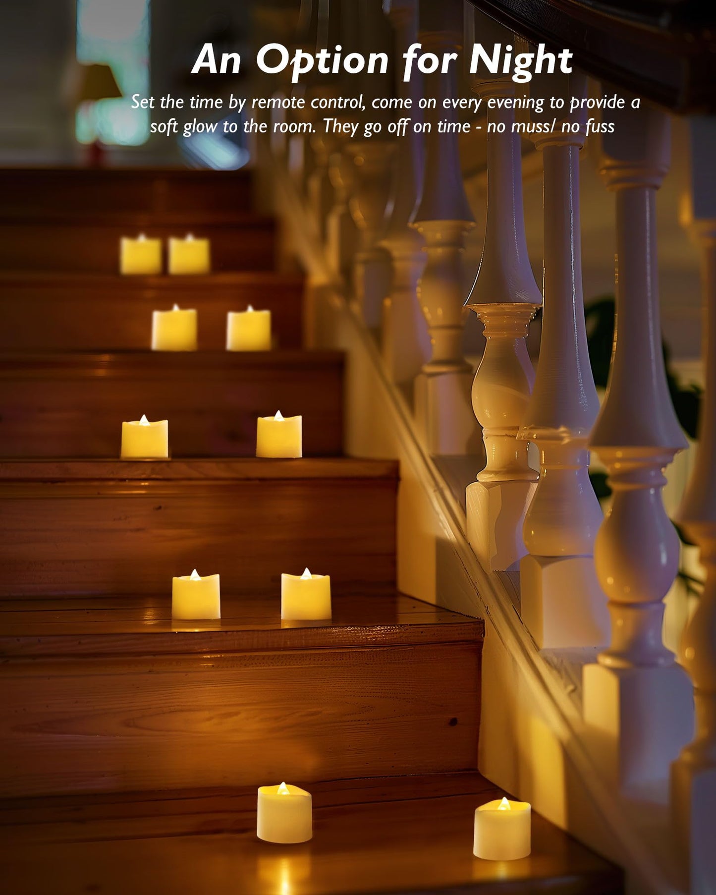 Homemory 12Pack Timer Flameless LED Votive Candles, Long Lasting Battery Operated Tea Light with Timers, 6 Hours On and 18 Hours Off Cycle Automatically for Wedding,Table Decorations (Ivory Base)