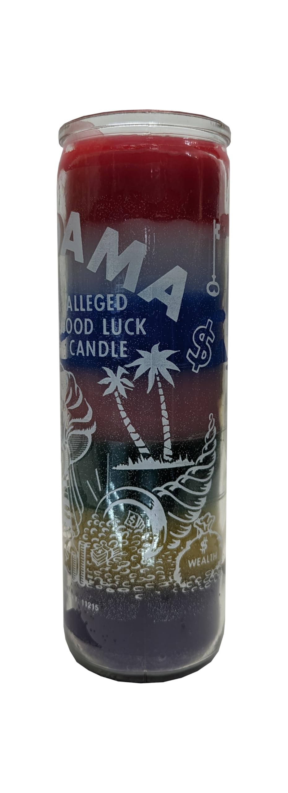 La Madama 7 Color Pillar Candle
