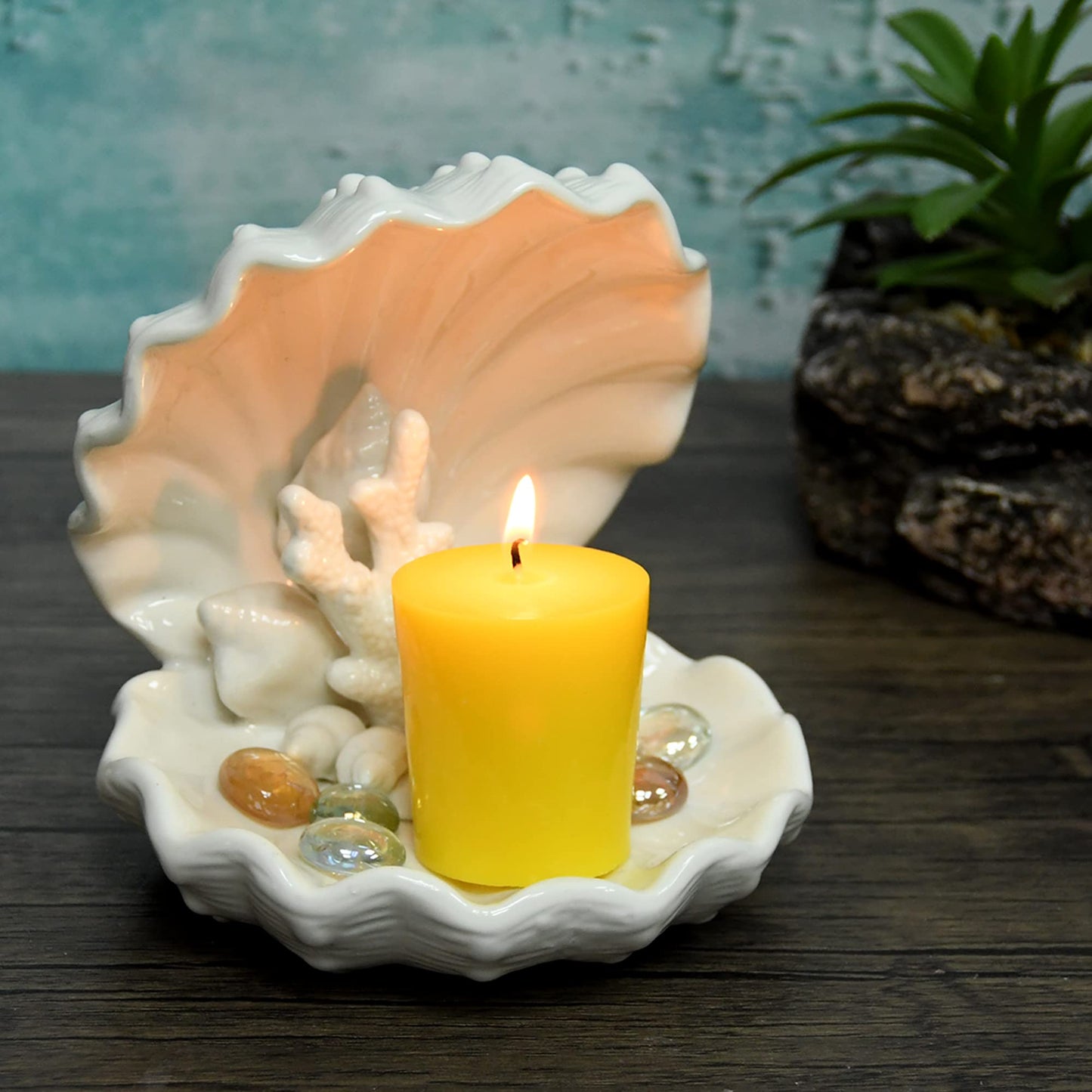 Zest Candle 12-Piece Votive Candles, Yellow