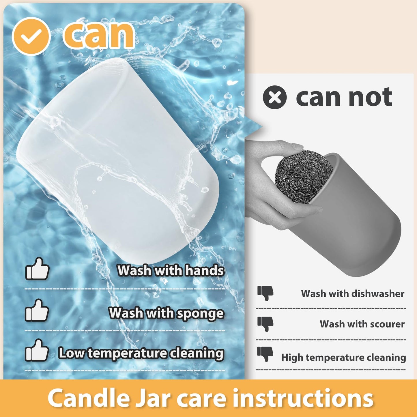SHOWIN Thick Candle Jars for Making Candles 20 Pcs, 7 OZ Empty Jars with Wood Lids for Candle Making, Sample Container, Frosted White