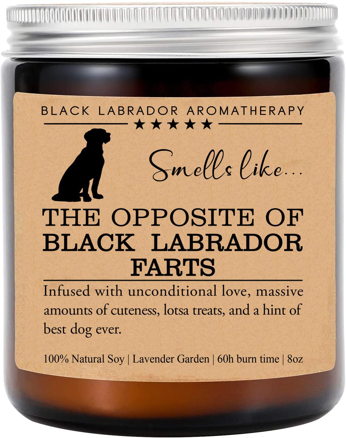 Black Labrador Candle, Black Labrador Funny Dog Gift, Black Labrador Mom, Black Labrador Dog Candle, Birthday Gift, Black Labrador Owner Gift, Dog Lovers Gift, Black Labrador Parents Day Gift