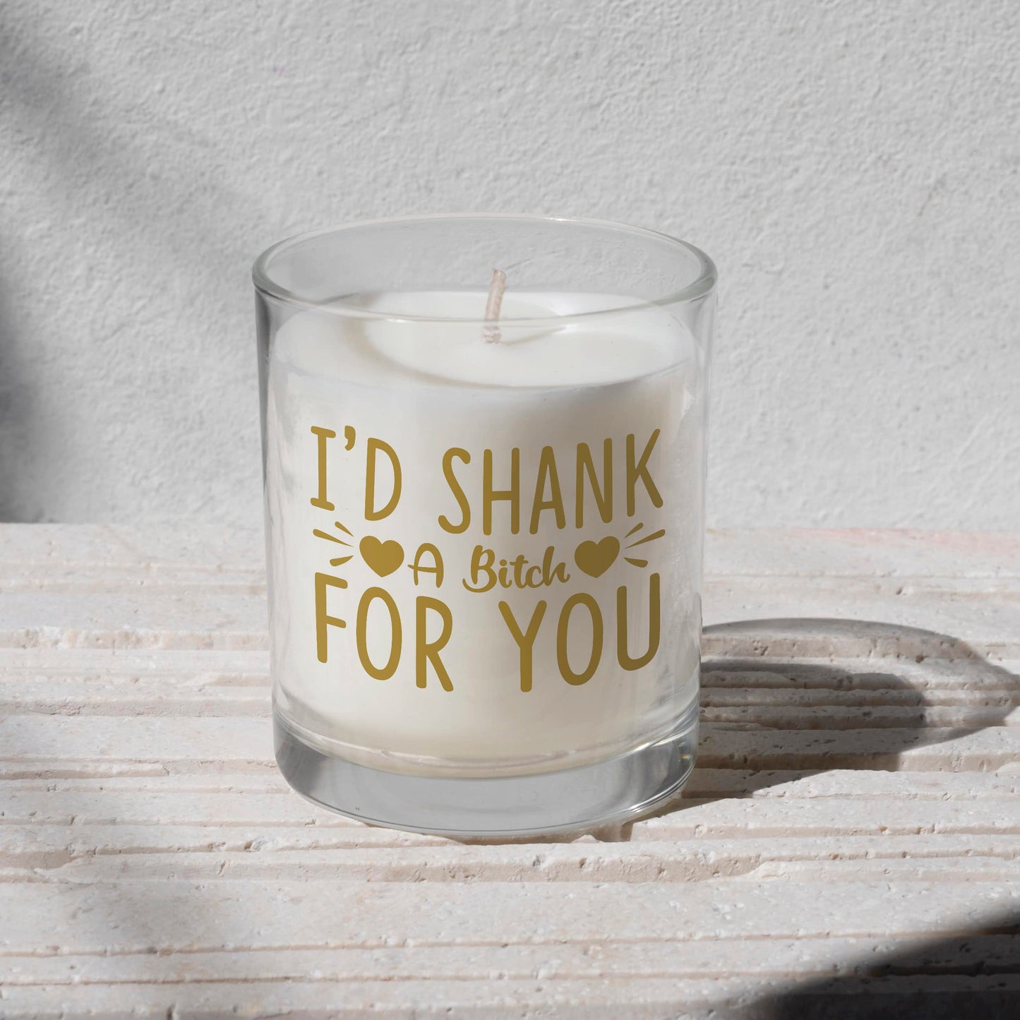 BAD BANANAS Best Friend Candle - Gifts for Women - Id Shank a B for You - Scented Candles for Women