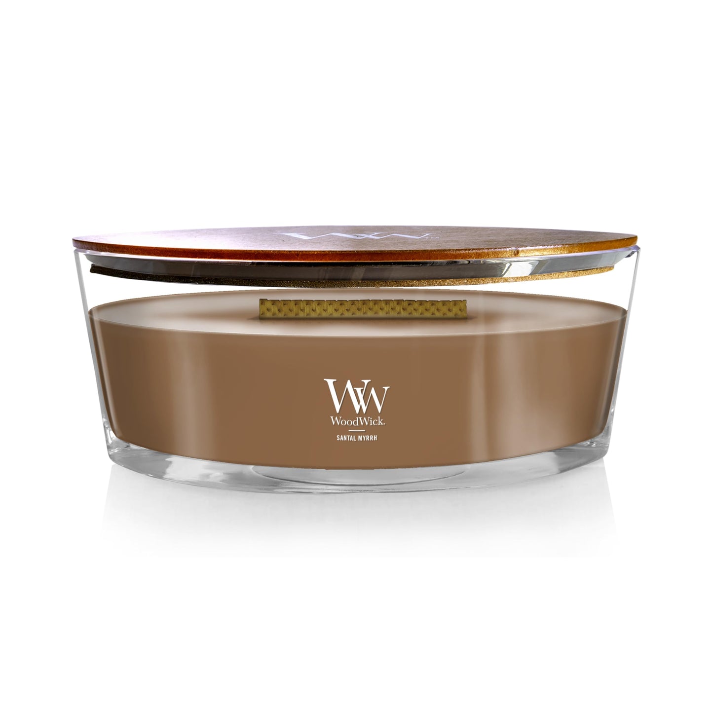 WoodWick Ellipse Candle Santal Myrrh 16 oz.