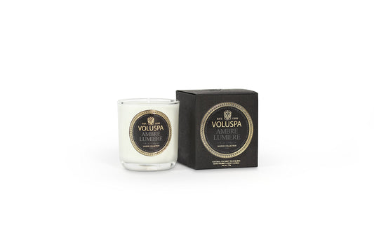Voluspa Classic Maison Boxed Votive Candle, Ambre Lumiere, 3 Ounce