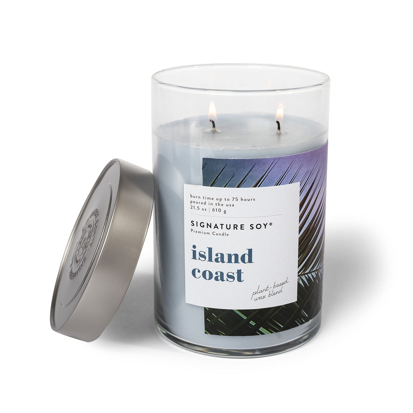 Signature Soy Lidded Island Coast Scented Candle Extra Large Jar