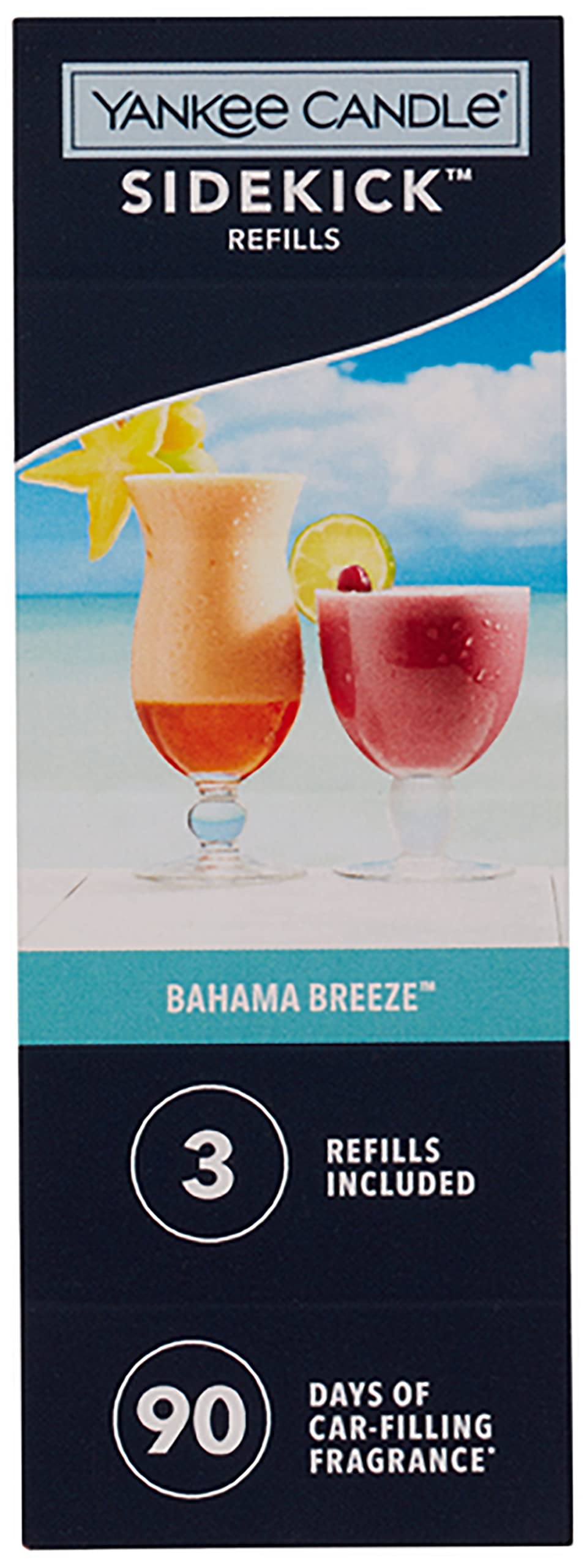 Yankee Candle Bahama Breeze™ Sidekick™ Fragrance Refill (Triple), 1.06 oz