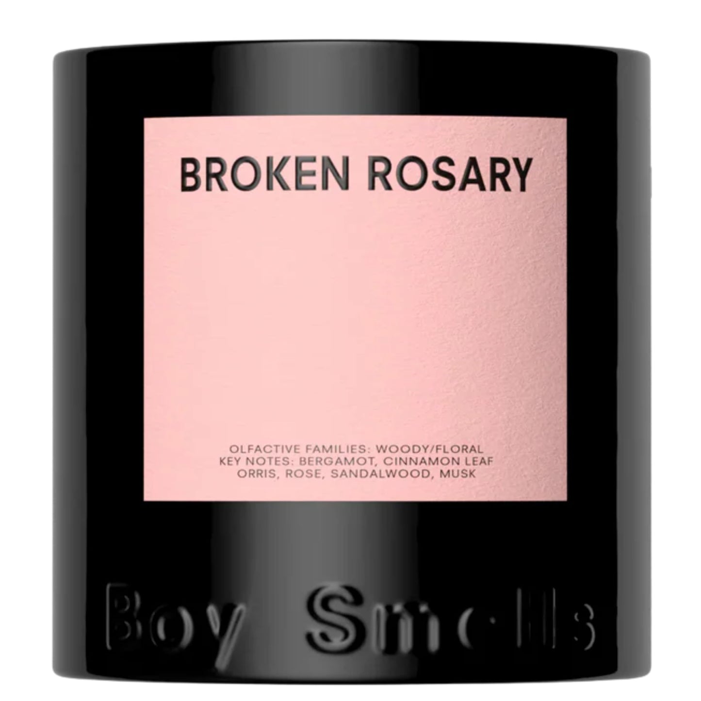 Boy Smells Rosary Jar Candle
