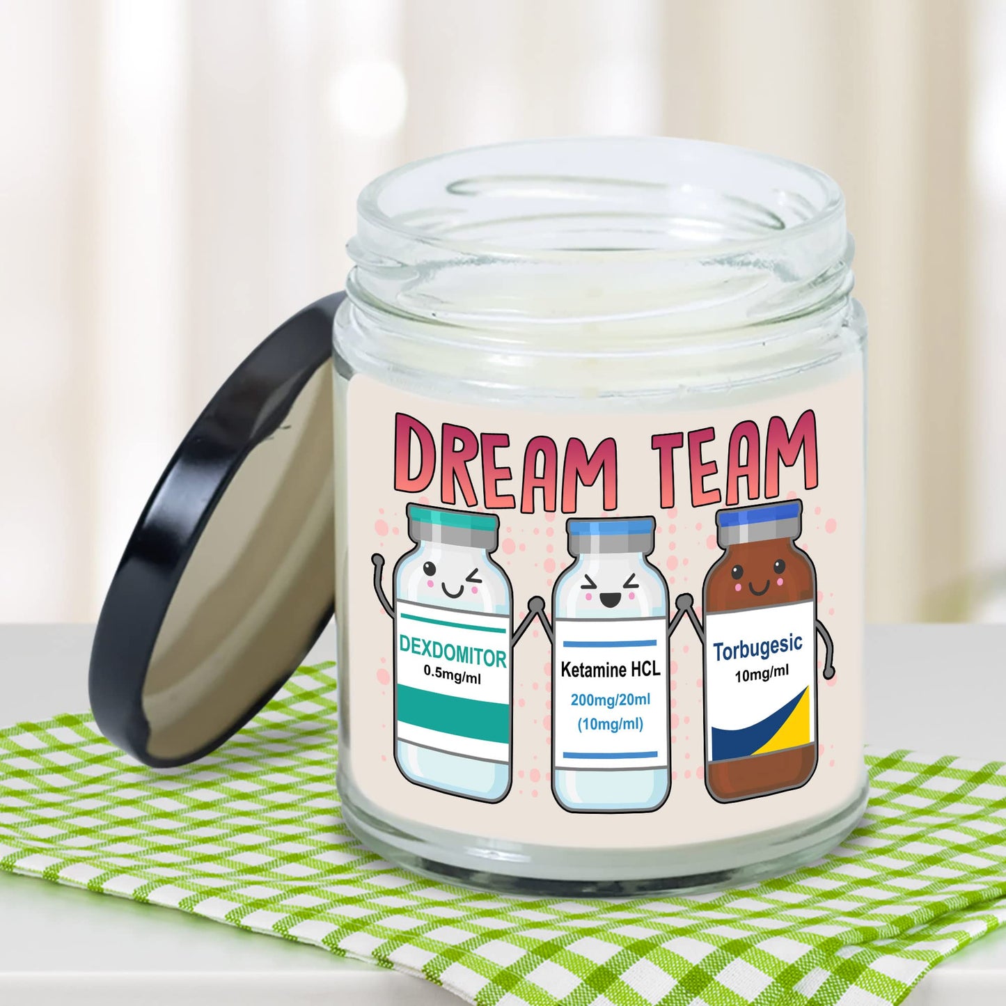 MEDROC Veterinary Vanilla Candle - Vet Gifts for Women Men, Tech Week Gifts for Technician, Assistant, Doctor