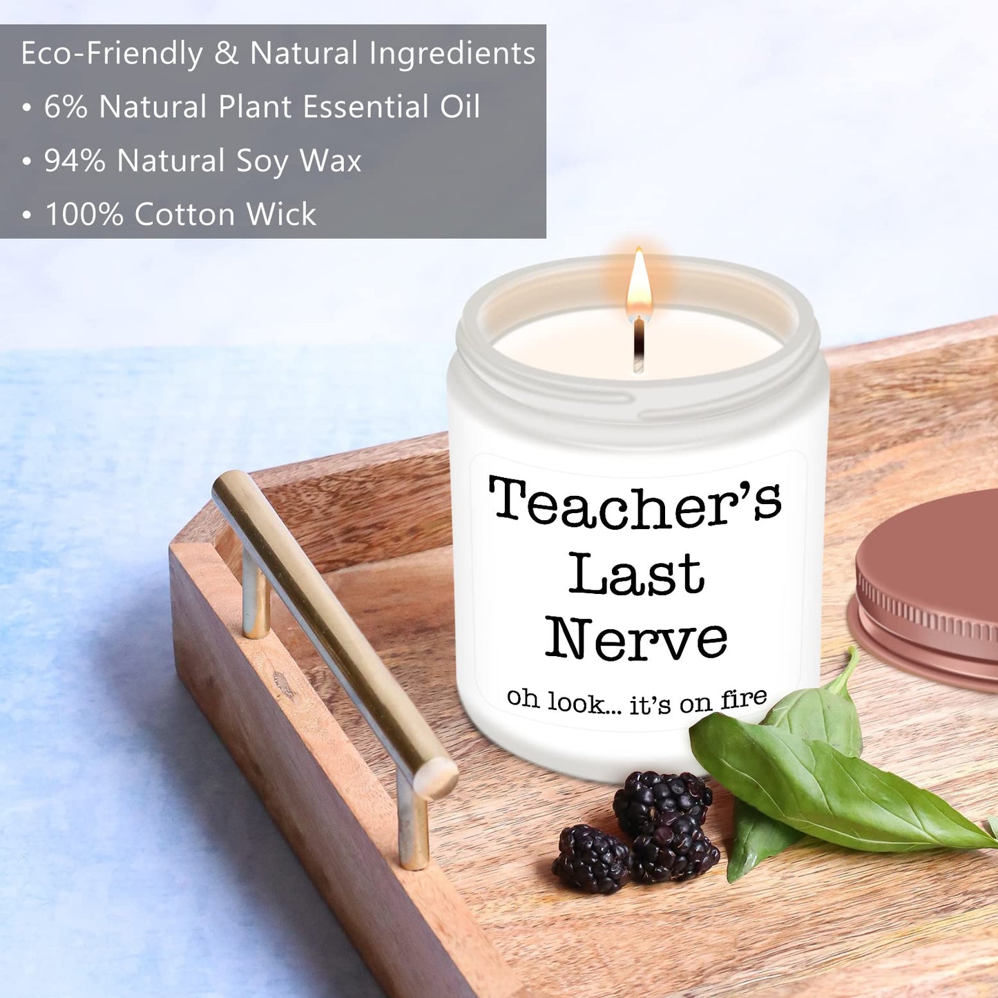 Homsolver Teacher Appreciation Gifts, Best Teacher Christmas Gift Birthday Gift for Women, Unique Retirement Ideas from Students