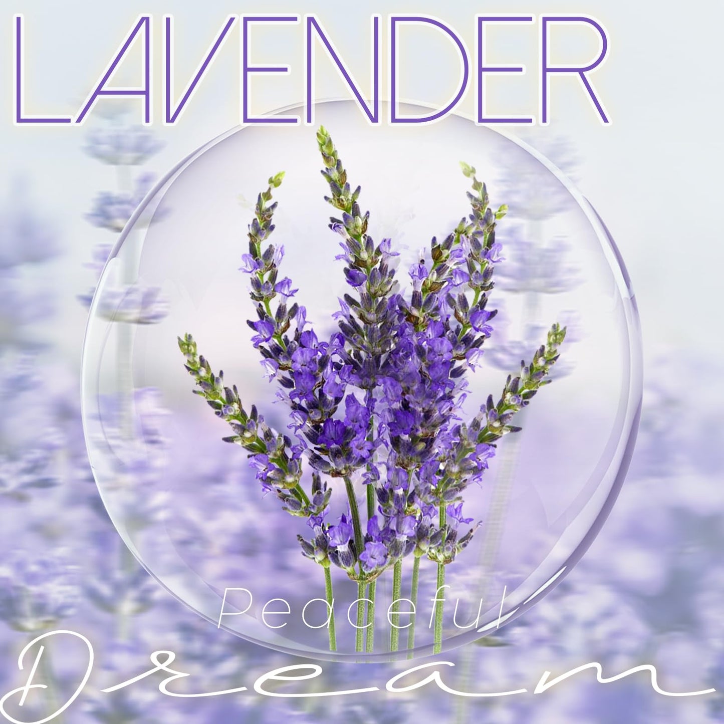 DARJEN Lavender Candles for Home- 5.3oz 35H Natural Soy Wax Aromatherapy Jar Candle with Strong Scent, Decorative Aesthetic Candles for Relax, Bedside, Laundry Room, Luxury Gift for Women