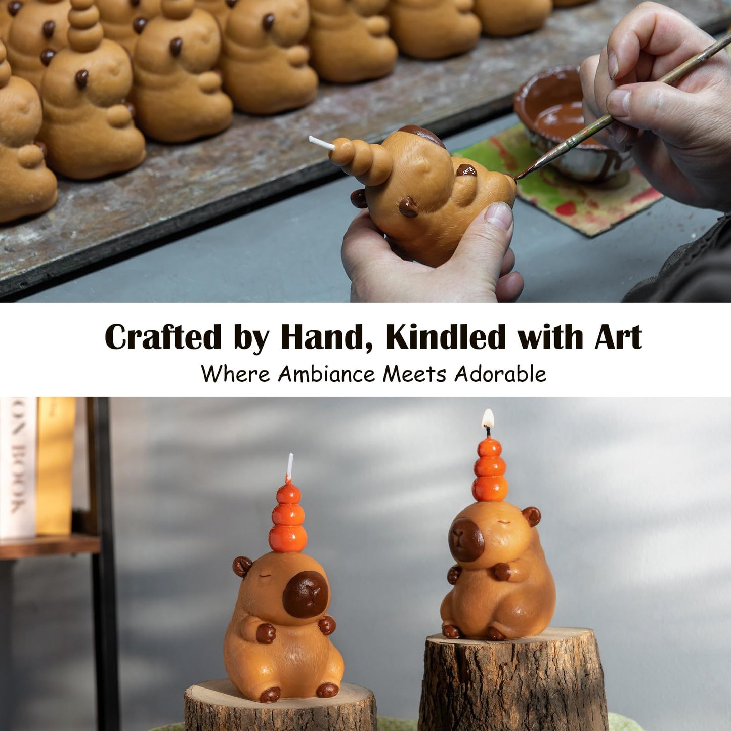 Capybara Scented Vegetable Candle