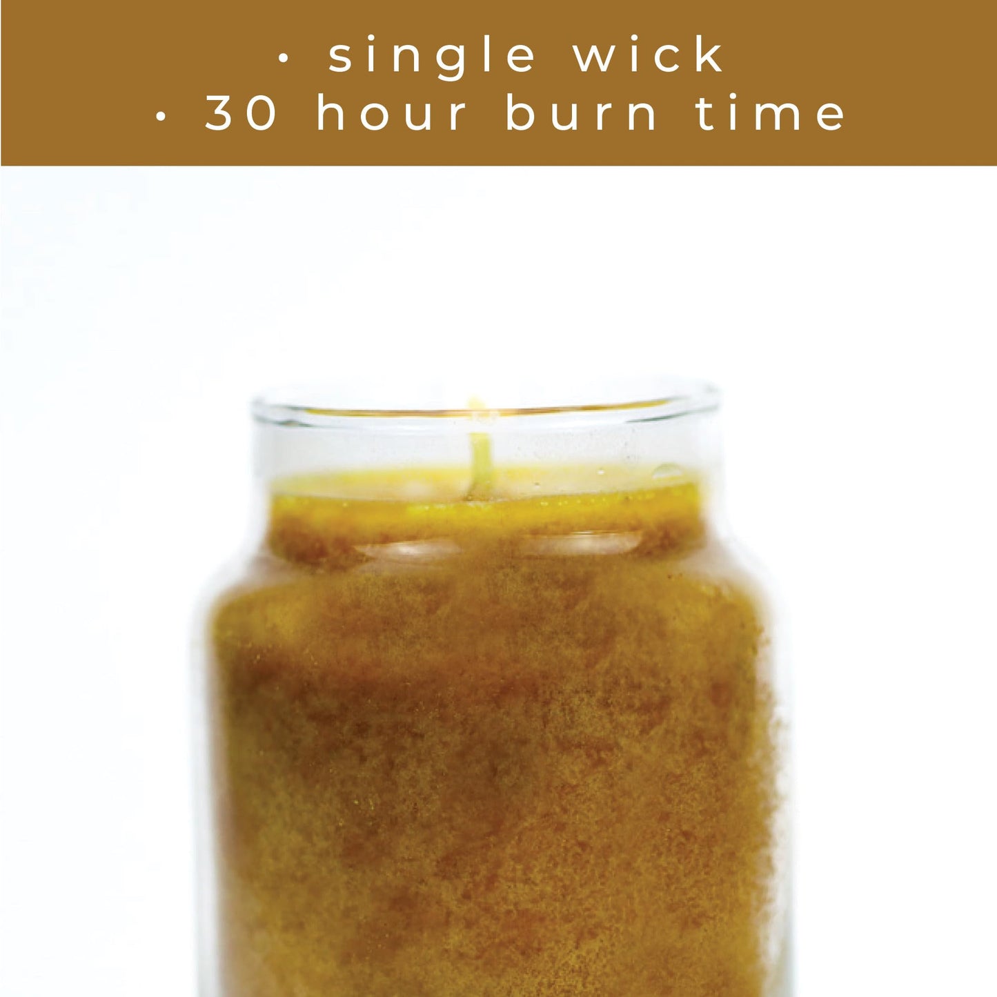 A Cheerful Giver - Butter Maple Baby Scented Glass Jar Candle (6oz) with Lid & True to Life Fragrance Made in USA