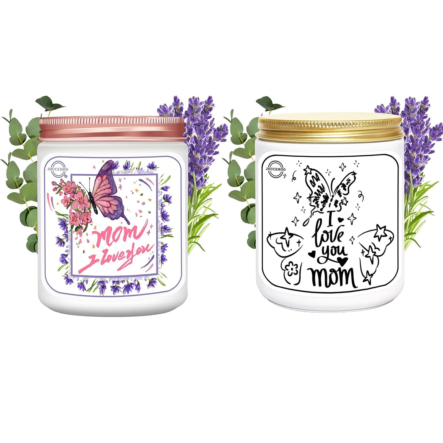 Mothers Day Gifts for Mom from Daughter Son, Scented Candles for Home, Aromatherapy Candle for Relaxing, Soy Candles, 50 Hour Long Burning, Birthday Gifts for Women