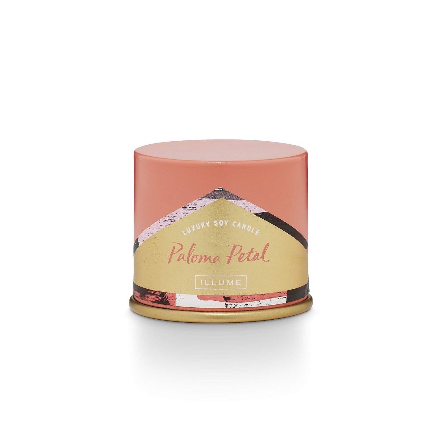 Illume Paloma Petal Soy Candle, Demi Vanity Tin, Pink, 3 oz.