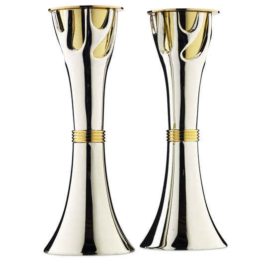 Rite Lite Tree of Life™ Luxury Candlestick Set Beautiful Shabbat Candle holder 8"