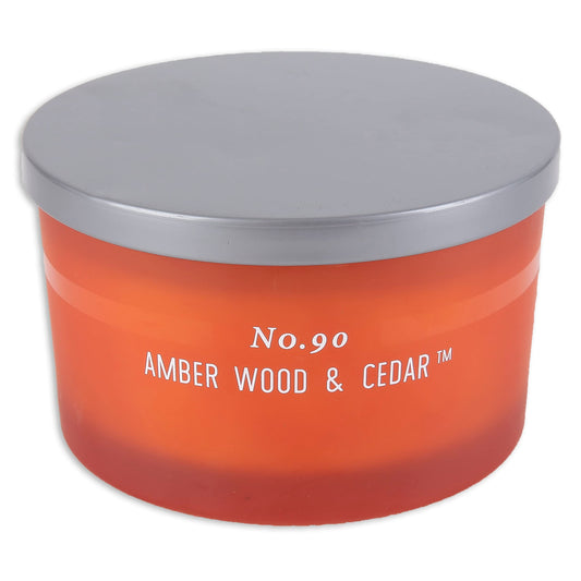 No. 90 Amber Wood & Cedar Jar Candle, 15 Ounces
