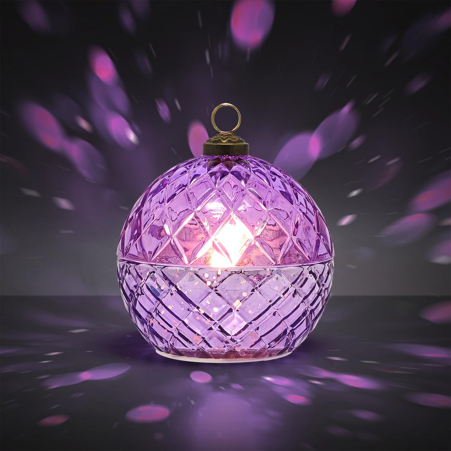 WNP Glass Flameless LED Candles Battery Operated Flickering Jar Lights for Halloween Christmas Home Decor Perfect as Birthday Gift for Her Wife Girlfriend Anniversary Present and Party Decoration