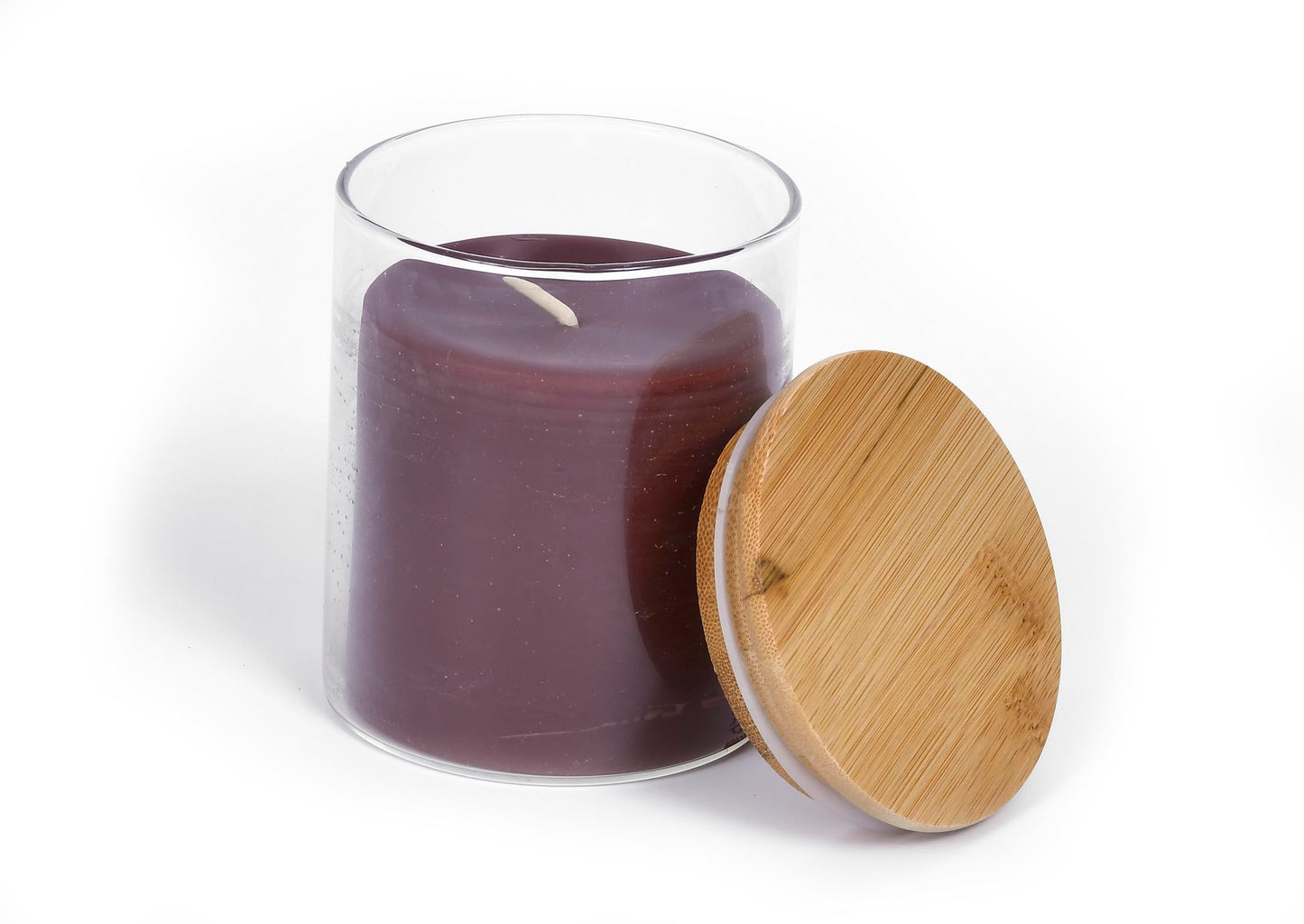 BeeTheLight Beeswax Jar Candle - 100% Pure USA Bees Wax in Glass Container - All Natural Light Honey Scent