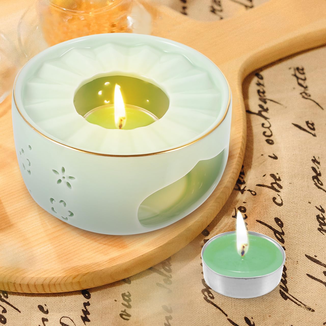 500pcs Round Tin Tea Light Cups Empty Case Candle Wax Containers Candle Mold Model DIY Wax Candles Tealight Accessories