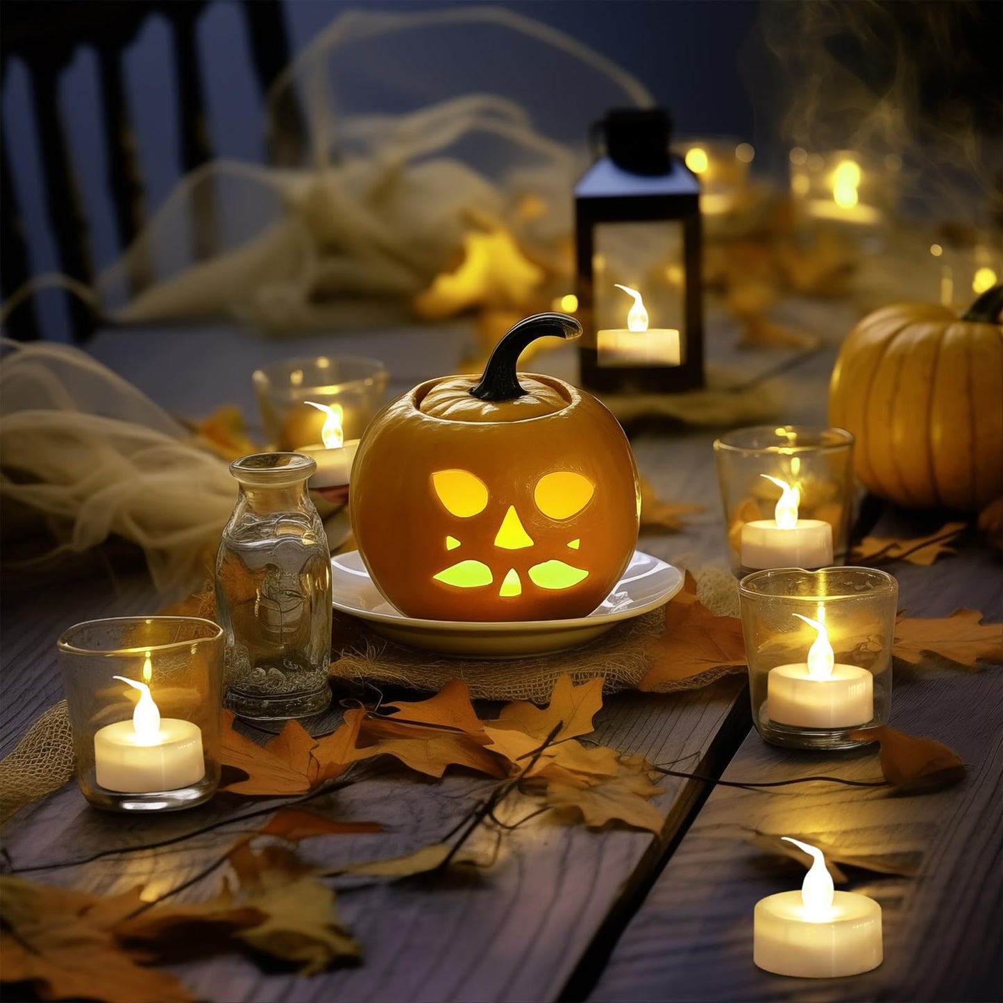 Topstone Flameless LED Candles with Remote Control - Warm White Flickering Battery Operated Candles, 400+ Hours,Timer Function, 4H/6H/8H Auto-Off,Electronic Tea Candles for Home Decor, Wedding, Party