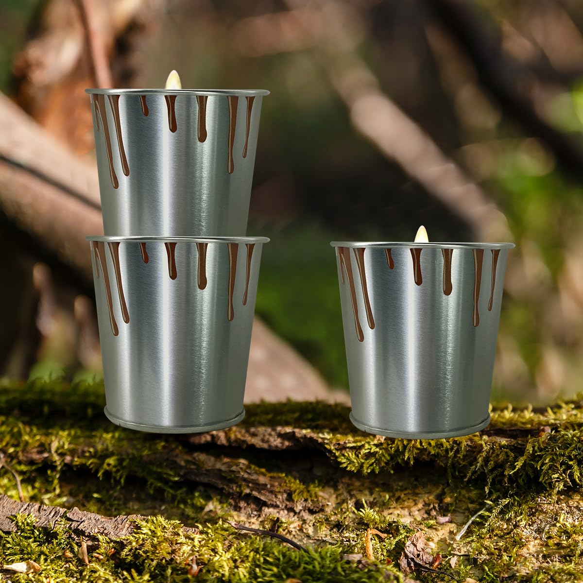 Outdoor Candles, Citronella Candles Outdoor, 9 Pack, Bulk Citronella Candle, for Patio Decor, Outside Table Decor, Camping Accessories