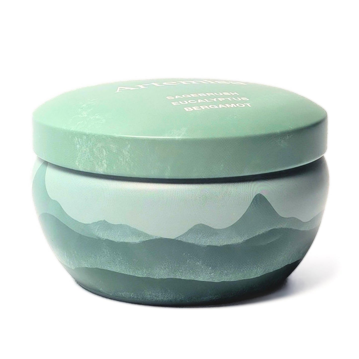 Bluecorn Aromática Scented Candle Tin, Sagebrush, Bergamont & Eucalyptus, Vegan Coconut Wax, Clean Burning & Long Lasting Candle, Room Decor, Gifts for Women and Men, Made in USA, 8 Oz